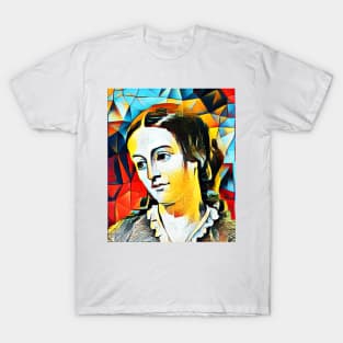 Margaret Fuller Abstract Portrait | Margaret Fuller abstract artwork 15 T-Shirt